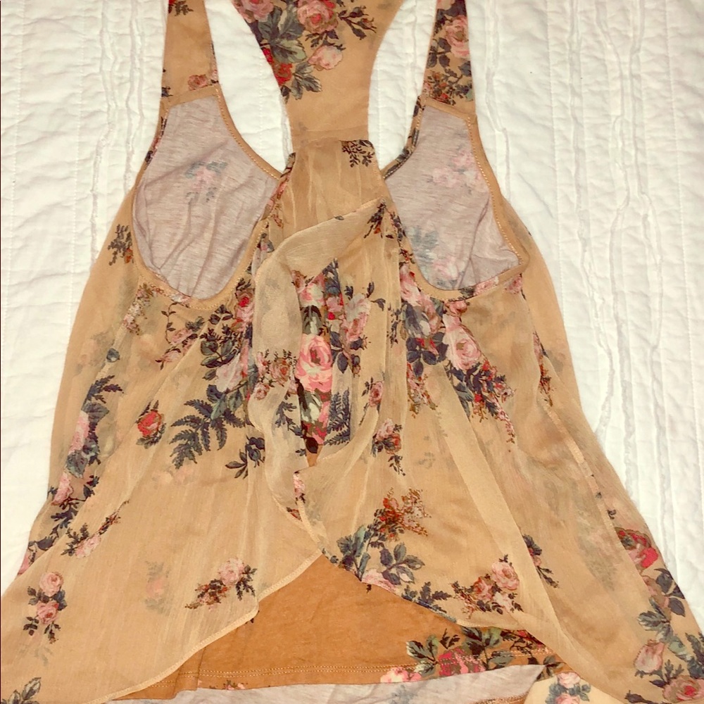 Floral print top 💜